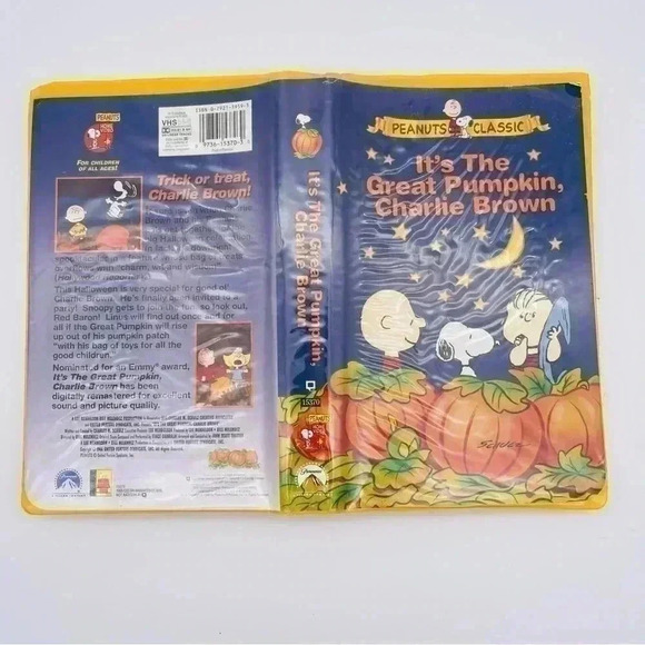 Paramount Peanuts Classic It's The Great Pumpkin, Charlie Brown VHS Tape #15370 - Picture 6 of 8
